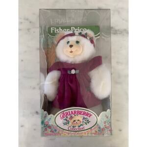 NIB Vintage Fisher-Price Briarberry Maggieberry Plush Bear